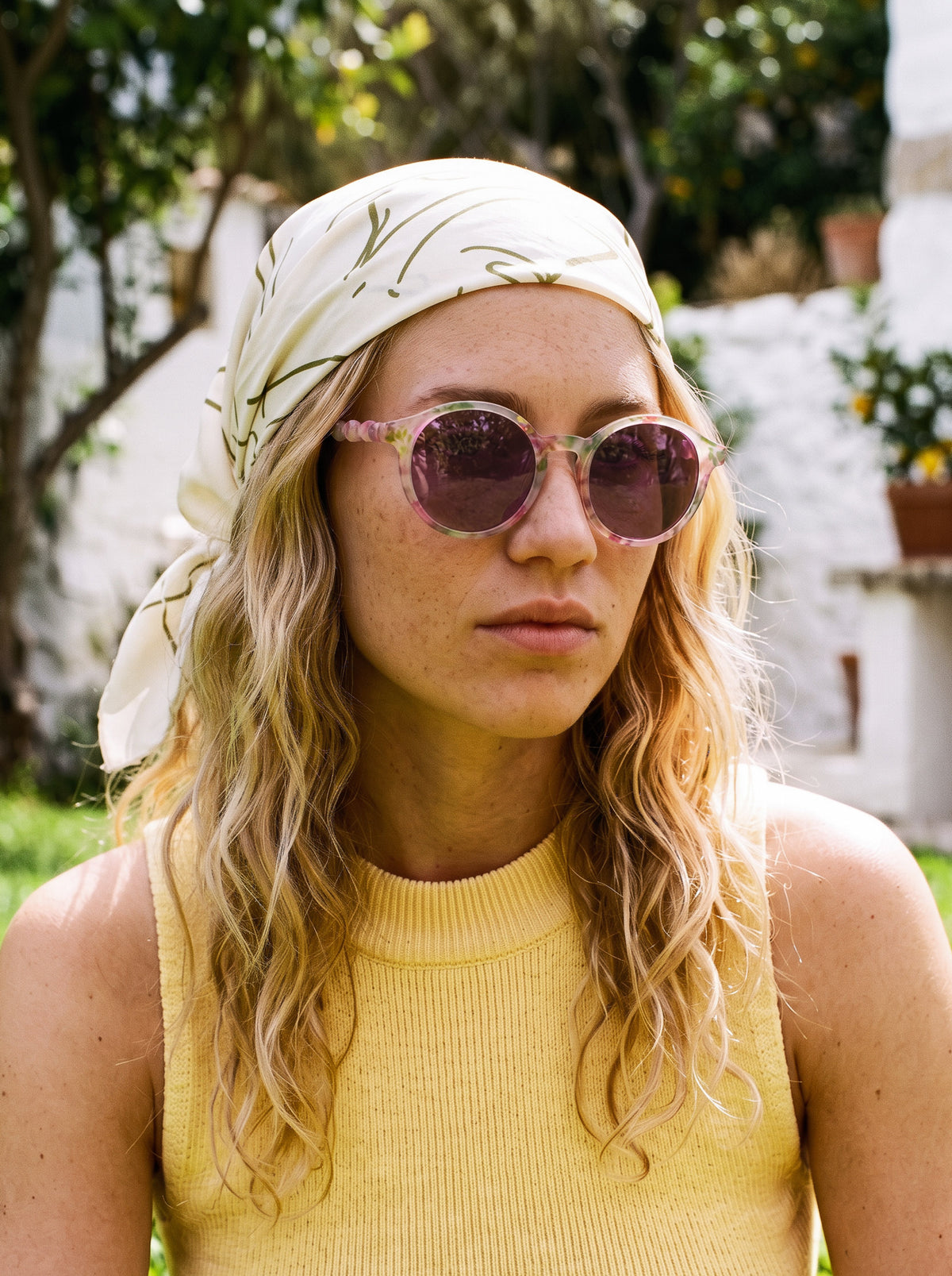 Teen & Adult Oval Polarized Sunglasses (Age 12+) - Wild Flower